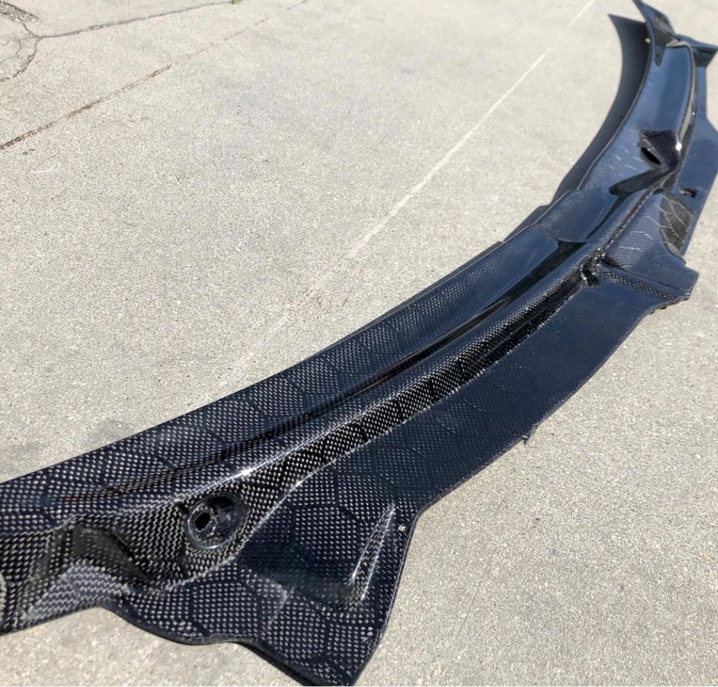 ZThirtyTwo Windshield Cowl Trim Set Carbon Fiber