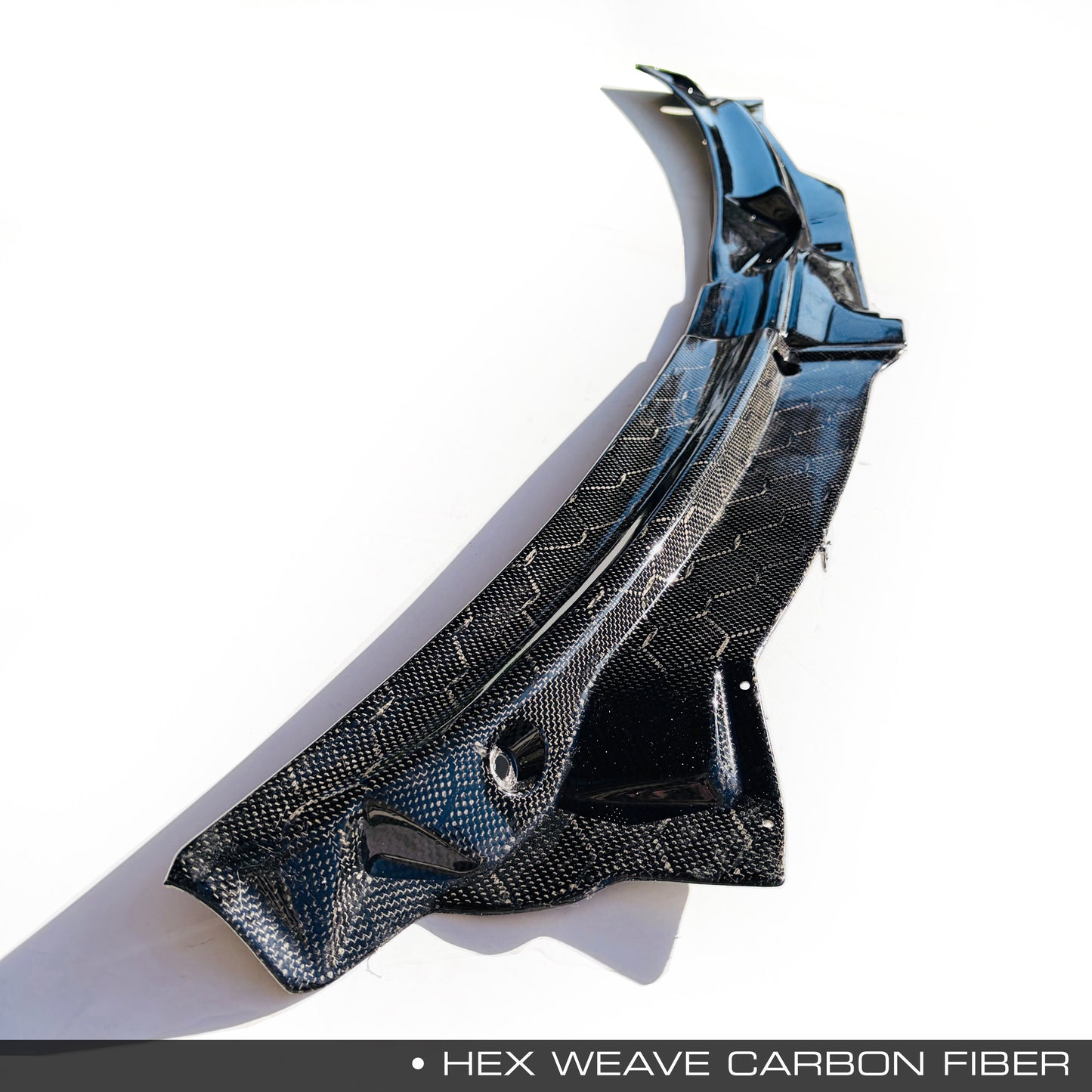 ZThirtyTwo Windshield Cowl Trim Set Carbon Fiber